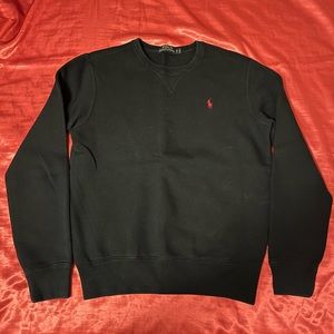 Polo Ralph Lauren Crewneck Sweatshirt Black Mens Small